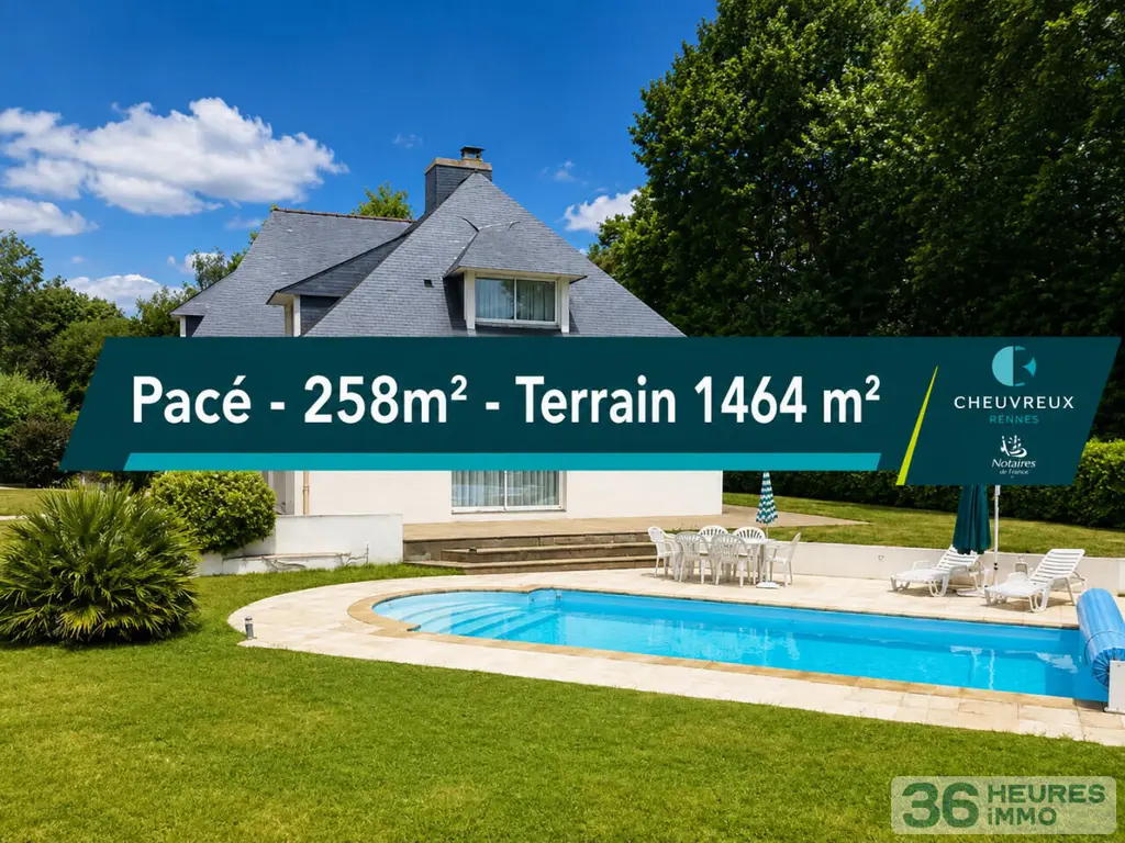 Maison a vendre aux encheres en ligne Ille-et-Vilaine 35 258 m2 9 pièces 932720 euros CHEUVREUX P1 002