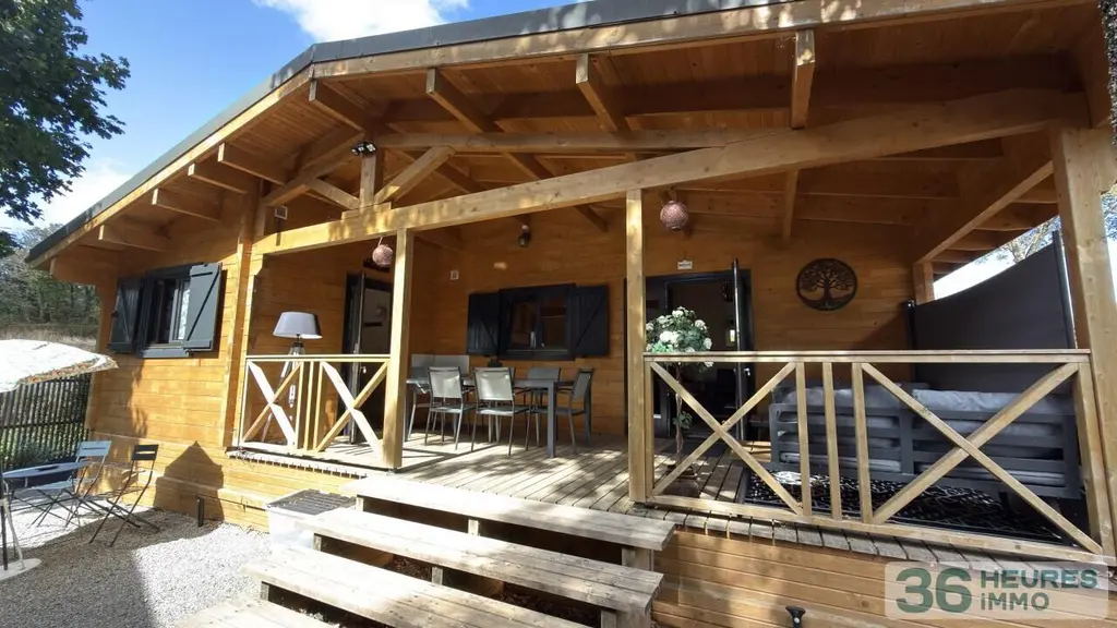 Maison a vendre aux encheres en ligne Sulniac 56250 Morbihan 56 57 m2 4 pièces 189200 euros ASS-chalet-Sulniac 003
