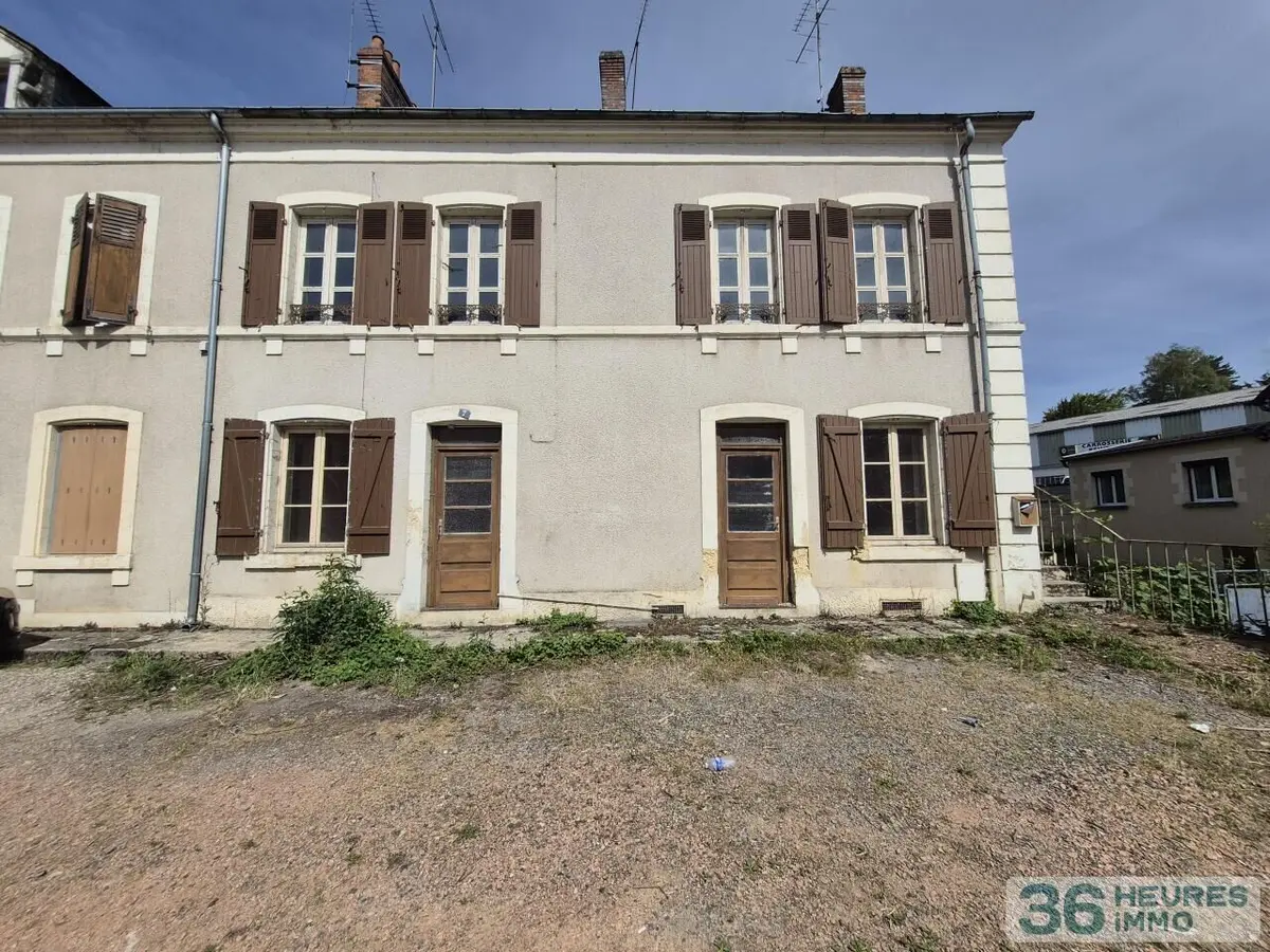 Maison a vendre aux encheres en ligne Guérigny 58130 Nièvre 58 151 m2 6 pièces 49500 euros VNI2026-001 002