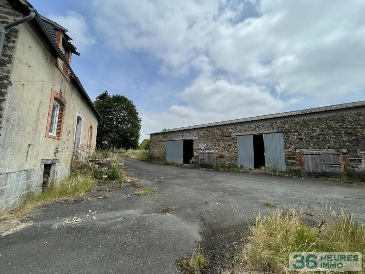 Propriete a vendre aux encheres en ligne Lubersac 19210 Corrèze 19 100 m2 4 pièces 50000 euros 36h ferme Lubersac 002