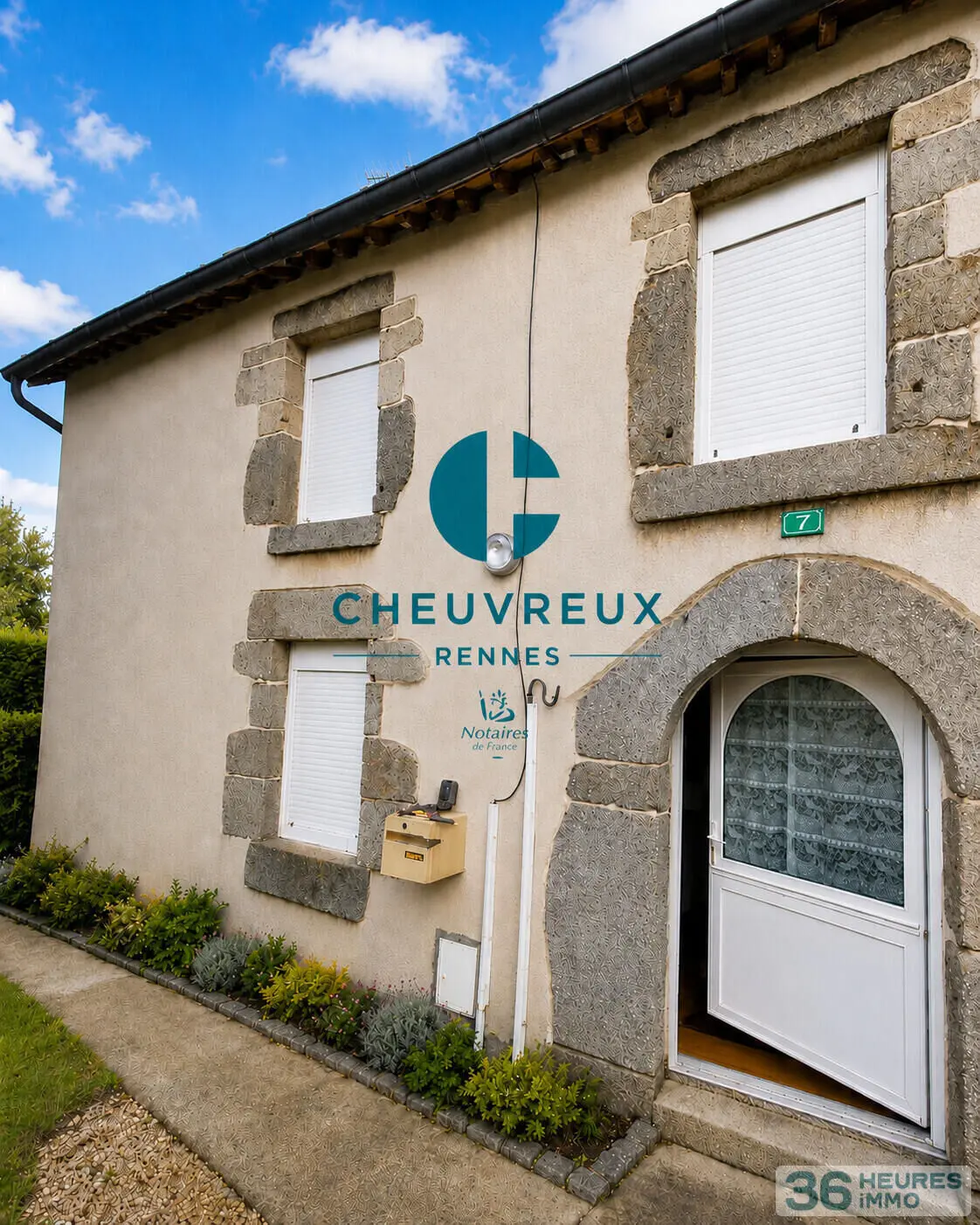 Maison a vendre aux encheres en ligne Mohon 56490 Morbihan 56 67 m2 2 pièces 86000 euros CHEUVREUX MN1 002