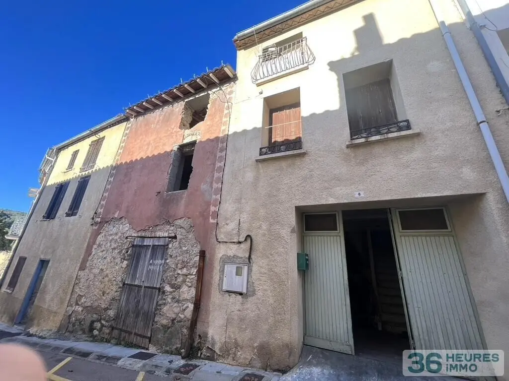 Maison a vendre aux encheres en ligne Vingrau 66600 Pyrénées-Orientales 66 71 m2 3 pièces 59000 euros 66018/2026/06/1 002