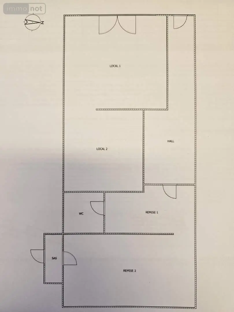Location fonds et murs commerciaux Pont-de-Veyle 01290 Ain 01 102 m2 3 pièces 600 euros 008/2382 002