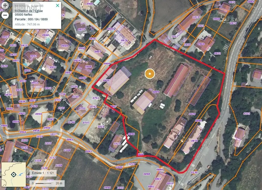 Terrain a batir a vendre Neffes 05000 Hautes-Alpes 05 17000 m2 1 euros 001/1590 001