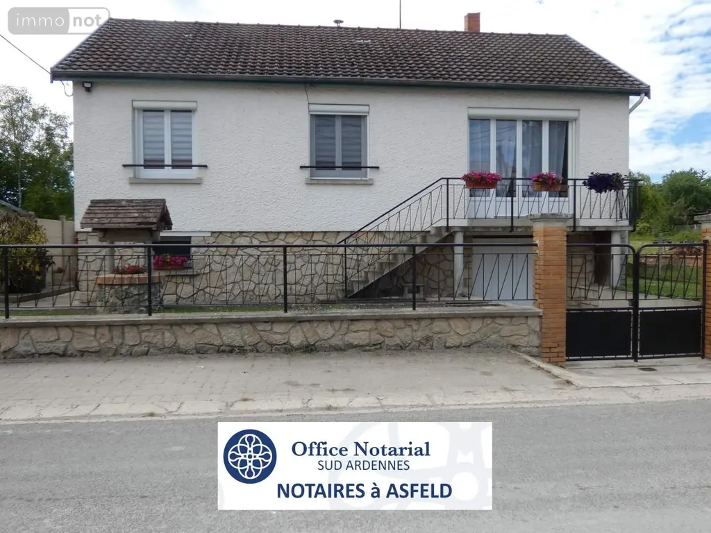 Maison a vendre Asfeld 08190 Ardennes 08 73 m2 3 pièces 135700 euros 021/2078 001