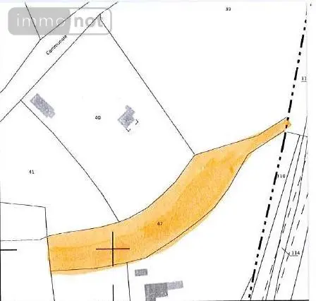 Terrain a batir a vendre Coren 15100 Cantal 15 3640 m2 63172 euros 044/438 003