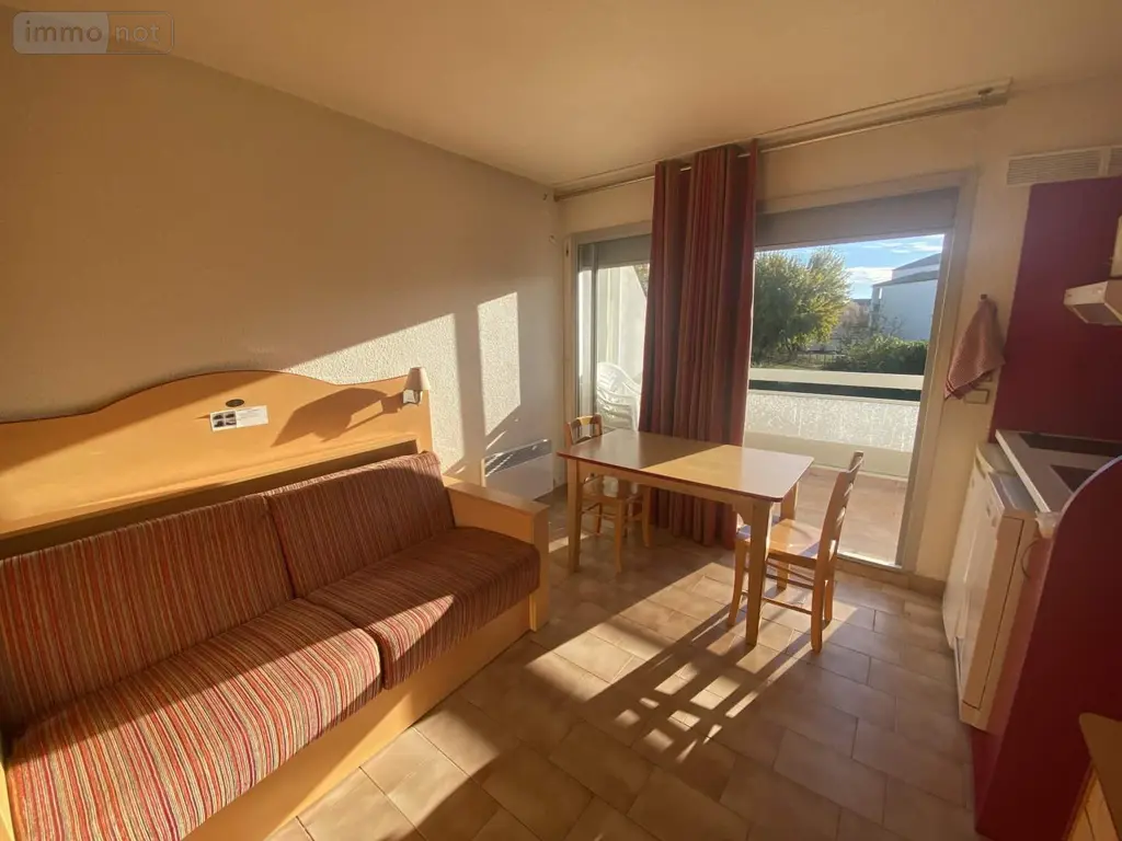 Appartement a vendre Mauguio 34130 Hérault 34 24 m2 1 pièce 75000 euros 013/509 004