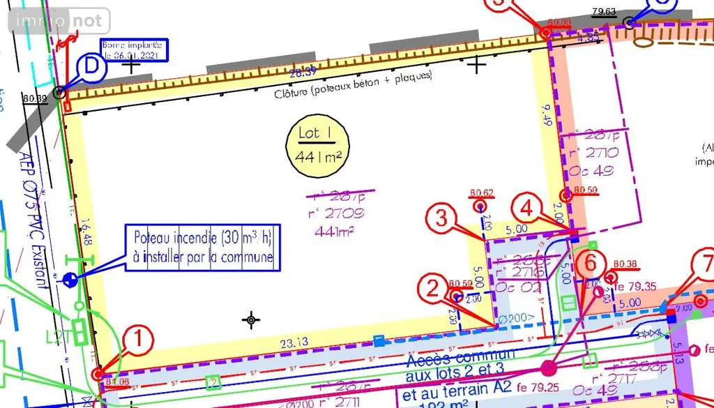 Terrain a batir a vendre Châteaubourg 35220 Ille-et-Vilaine 35 400 m2 155900 euros 35117/915 004