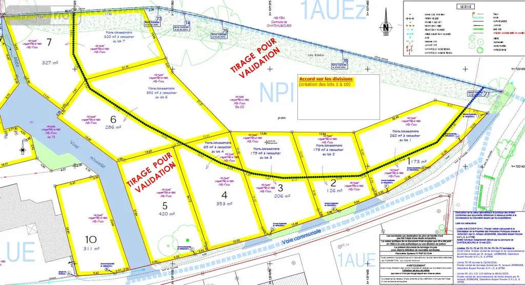 Terrain a batir a vendre Châteaubourg 35220 Ille-et-Vilaine 35 678 m2 154000 euros lot 6 005