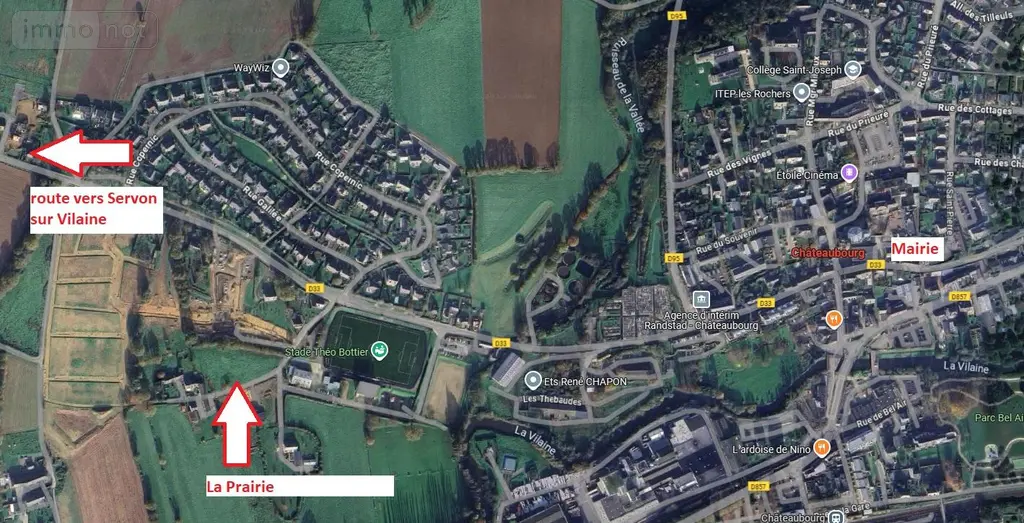 Terrain a batir a vendre Châteaubourg 35220 Ille-et-Vilaine 35 678 m2 154000 euros lot 6 006