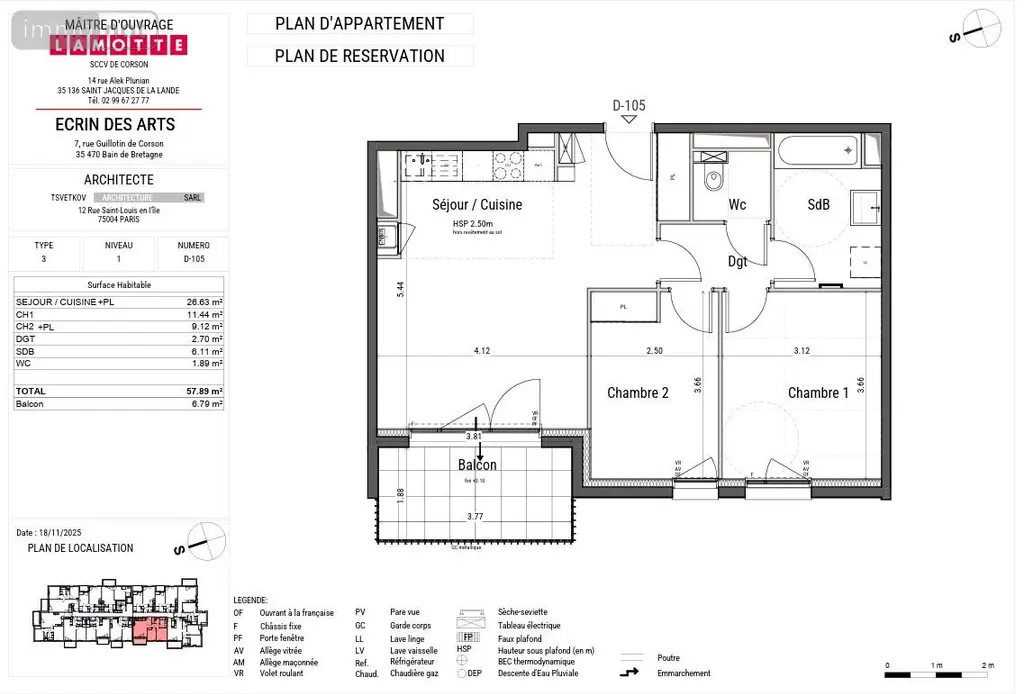 Appartement a vendre Bain-de-Bretagne 35470 Ille-et-Vilaine 35 39 m2 2 pièces 159000 euros 136/5190a 008