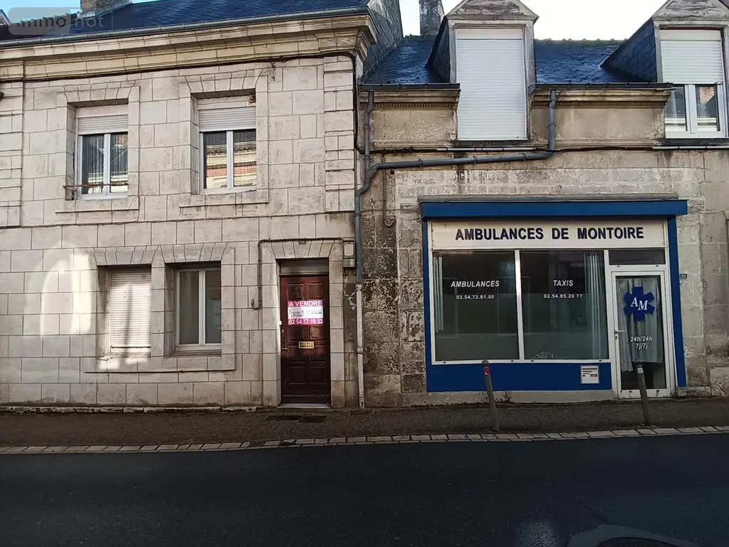 Fonds et murs commerciaux a vendre Montoire-sur-le-Loir 41800 Loir-et-Cher 41 230 m2 10 pièces 270400 euros 072/1706 001