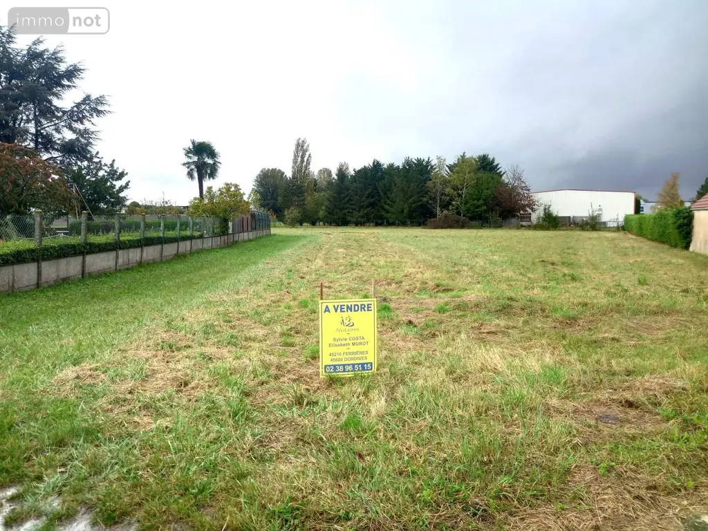 Terrain a batir a vendre Chilleurs-aux-Bois 45170 Loiret 45 1426 m2 39600 euros 065/1132 002