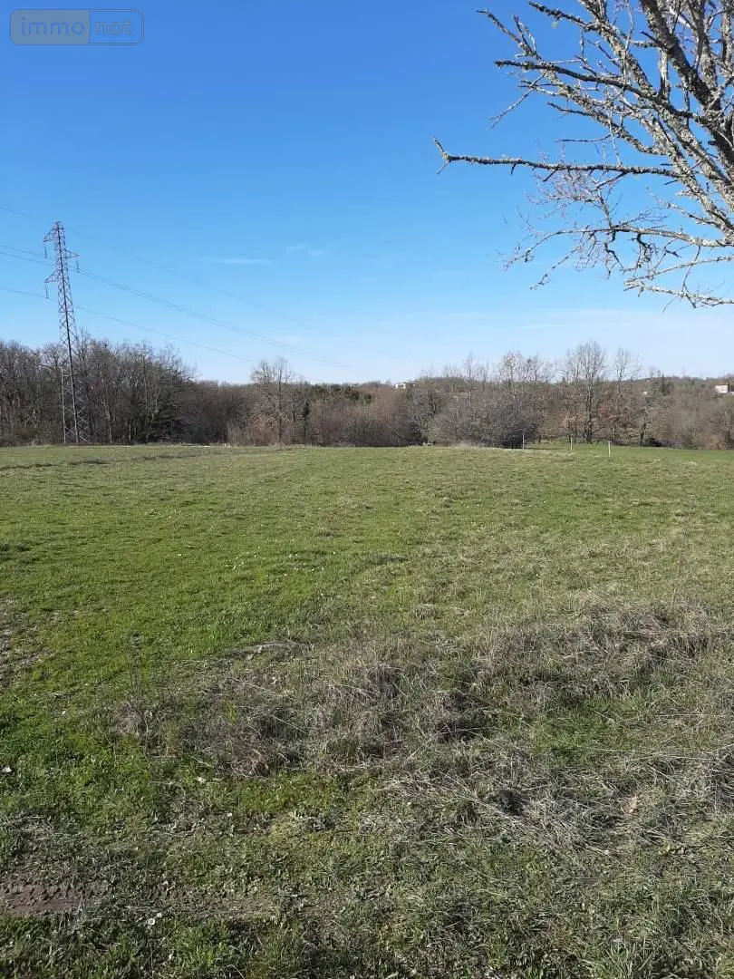 Terrain a batir a vendre Montdoumerc 46230 Lot 46 1640 m2 47700 euros 009/1666 002