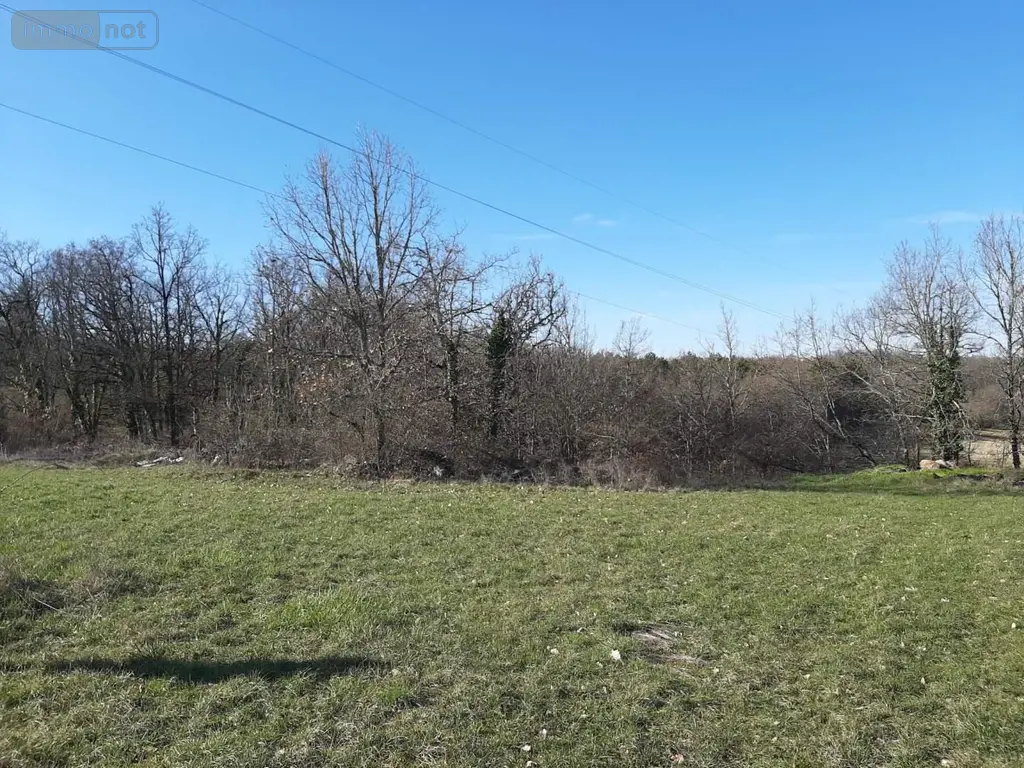 Terrain a batir a vendre Montdoumerc 46230 Lot 46 1640 m2 47700 euros 009/1666 003