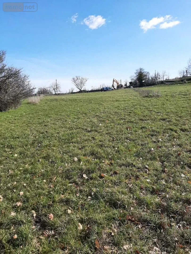 Terrain a batir a vendre Montdoumerc 46230 Lot 46 1640 m2 47700 euros 009/1666 005