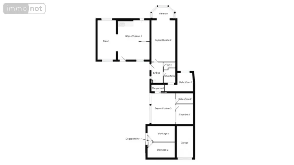 Immeuble de rapport a vendre Cherbourg-en-Cotentin 50460 Manche 50 200 m2 10 pièces 374760 euros 045/1733 017