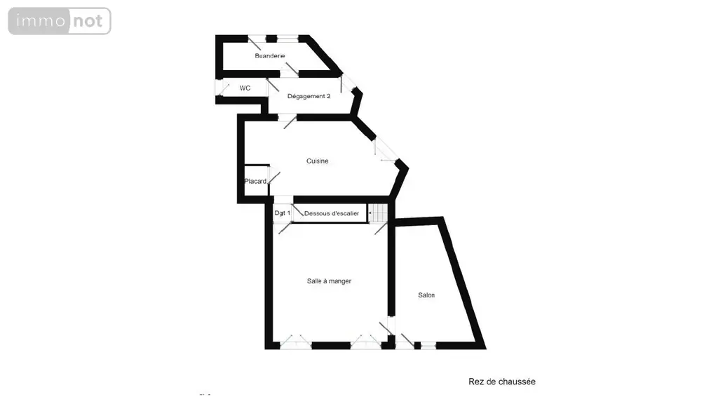 Maison a vendre Cherbourg-en-Cotentin 50130 Manche 50 106 m2 5 pièces 167560 euros 045/1773 017