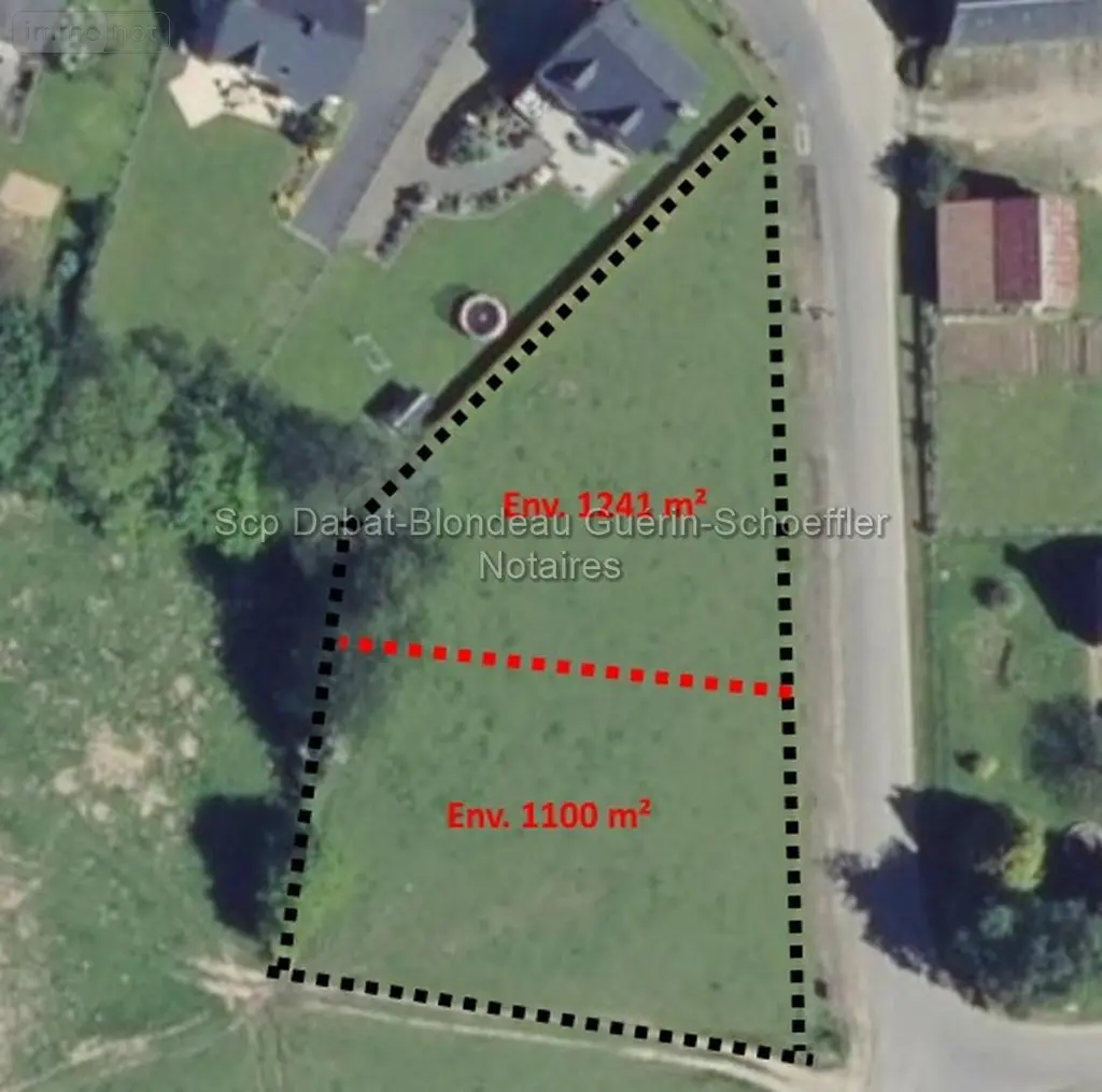 Terrain a batir a vendre Saint-Hilaire-du-Harcouët 50600 Manche 50 2341 m2 23800 euros 8003 001