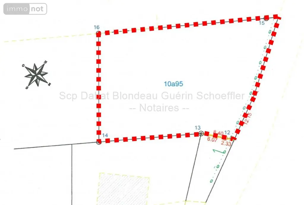 Terrain a batir a vendre Les Loges-Marchis 50600 Manche 50 1 m2 25890 euros 8133 001