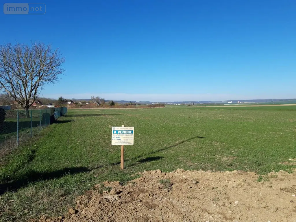 Terrain a batir a vendre Chichey 51120 Marne 51 1448 m2 54665 euros 034/1244 001