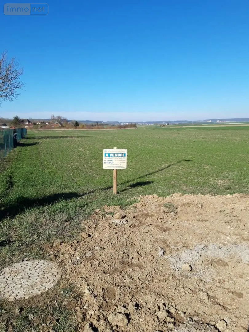 Terrain a batir a vendre Chichey 51120 Marne 51 1448 m2 54665 euros 034/1244 002