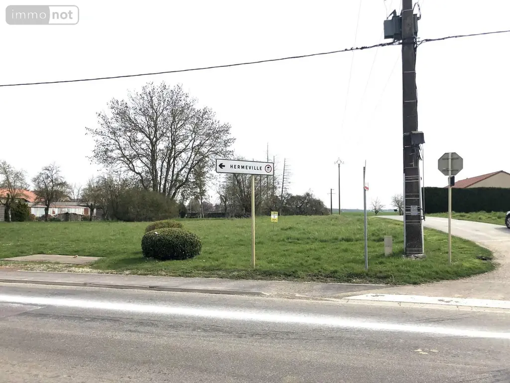 Terrain a batir a vendre Braquis 55400 Meuse 55 800 m2 38500 euros 058/474/1266 002