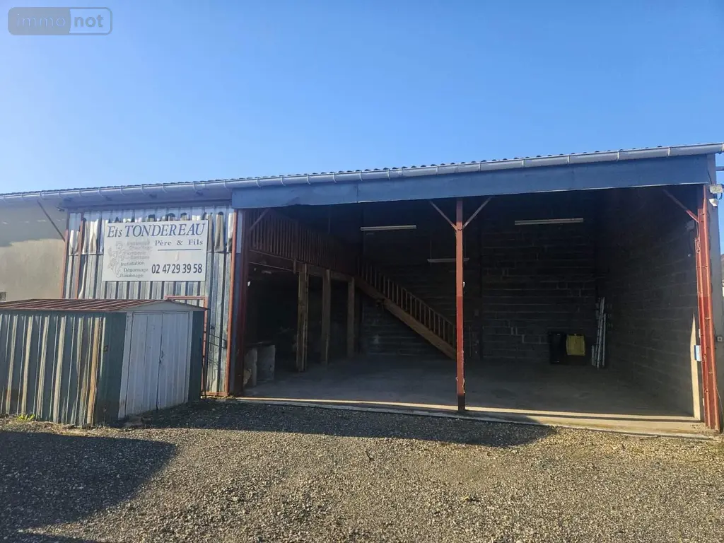 Fonds et murs commerciaux a vendre Saint-Paterne-Racan 37370 Indre-et-Loire 37 160 m2 4 pièces 116600 euros 132134 005