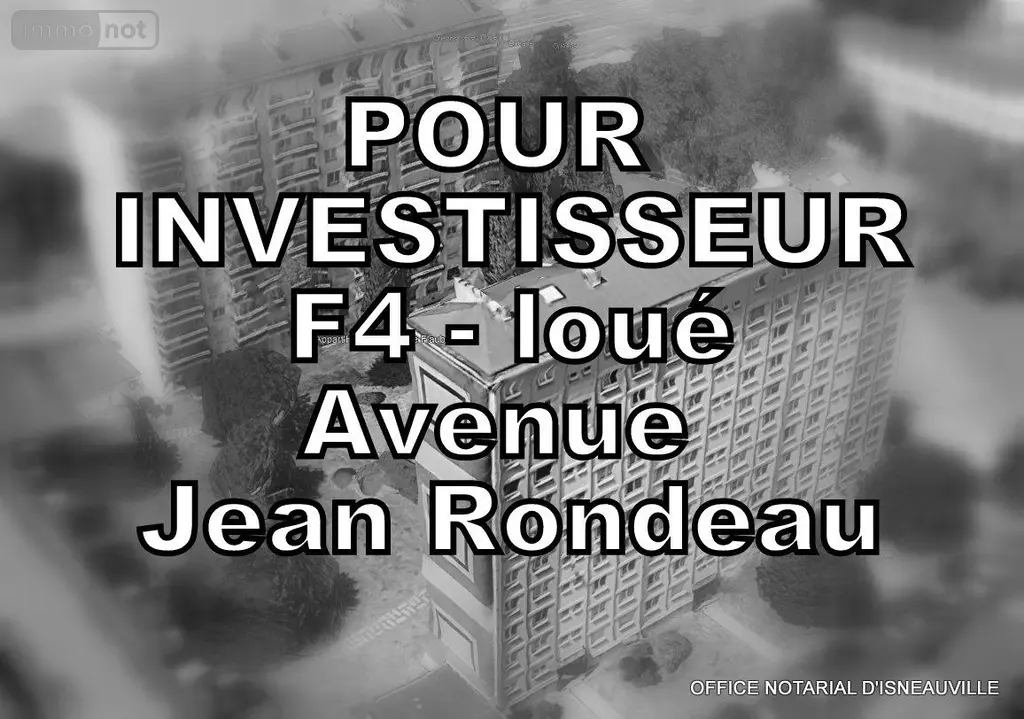 Appartement a vendre Rouen 76000 Seine-Maritime 76 61 m2 4 pièces 69900 euros 016/2390 001