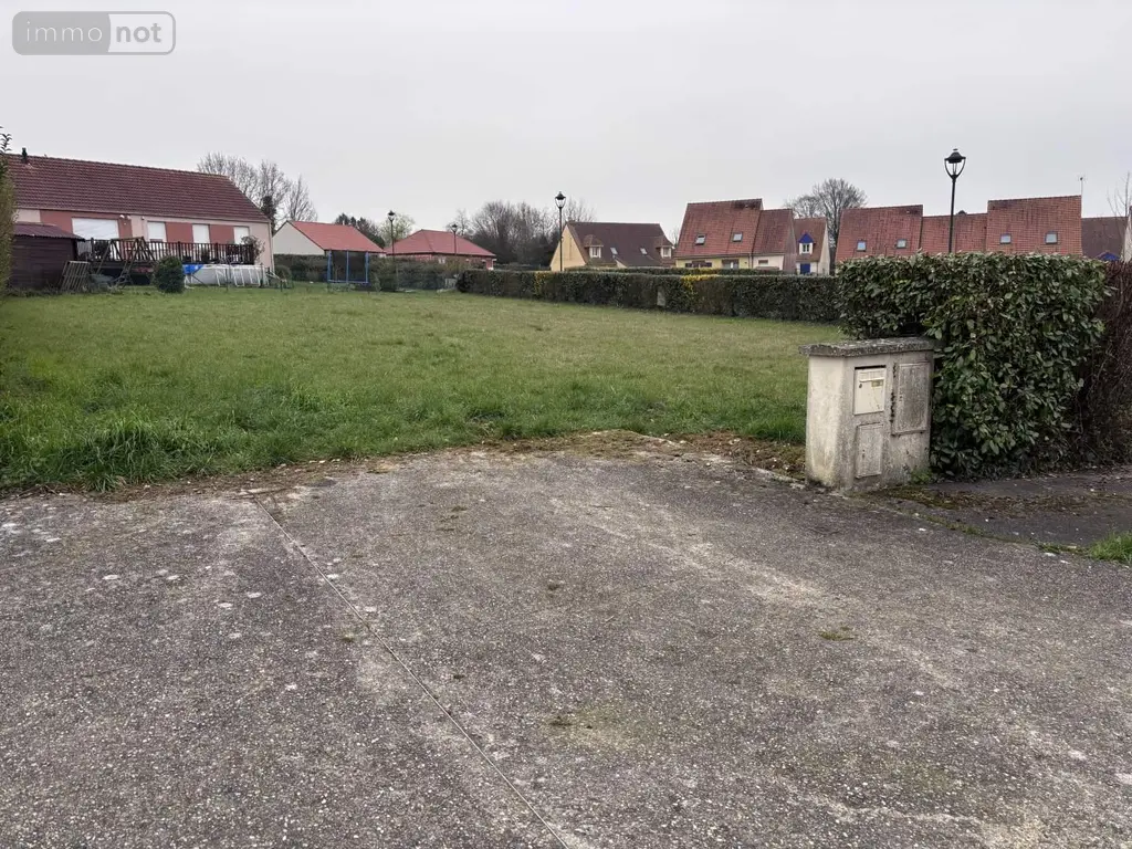 Terrain a batir a vendre Crécy-en-Ponthieu 80150 Somme 80 120 m2 44500 euros 113/1770 002