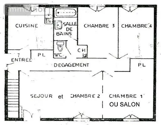 Maison a vendre Boivre-la-Vallée 86470 Vienne 86 92 m2 5 pièces 135000 euros L1978 007