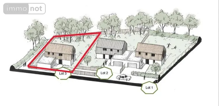 Terrain a batir a vendre Gouesnou 29850 Finistère 29 156628 euros 17062025 003