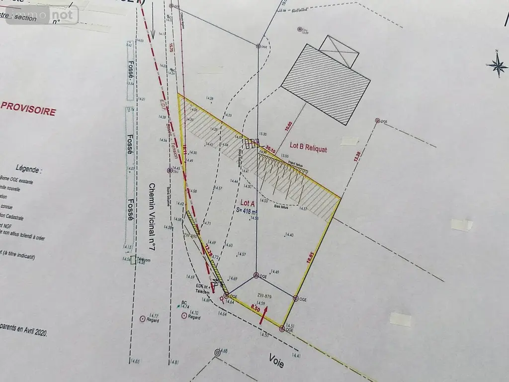 Terrain a batir a vendre Plouhinec 56680 Morbihan 56 125760 euros 56079-1560 001