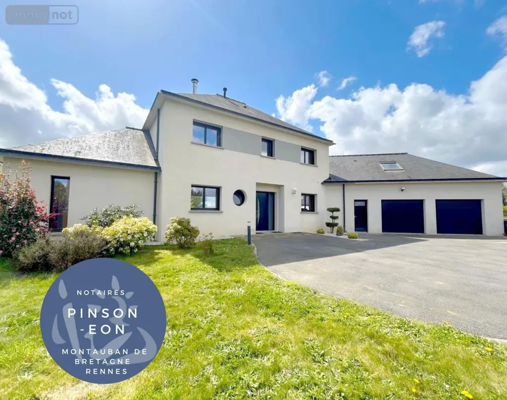 Maison a vendre Montauban-de-Bretagne 35360 Ille-et-Vilaine 35 189 m2 6 pièces 448000 euros 35056-1534 002