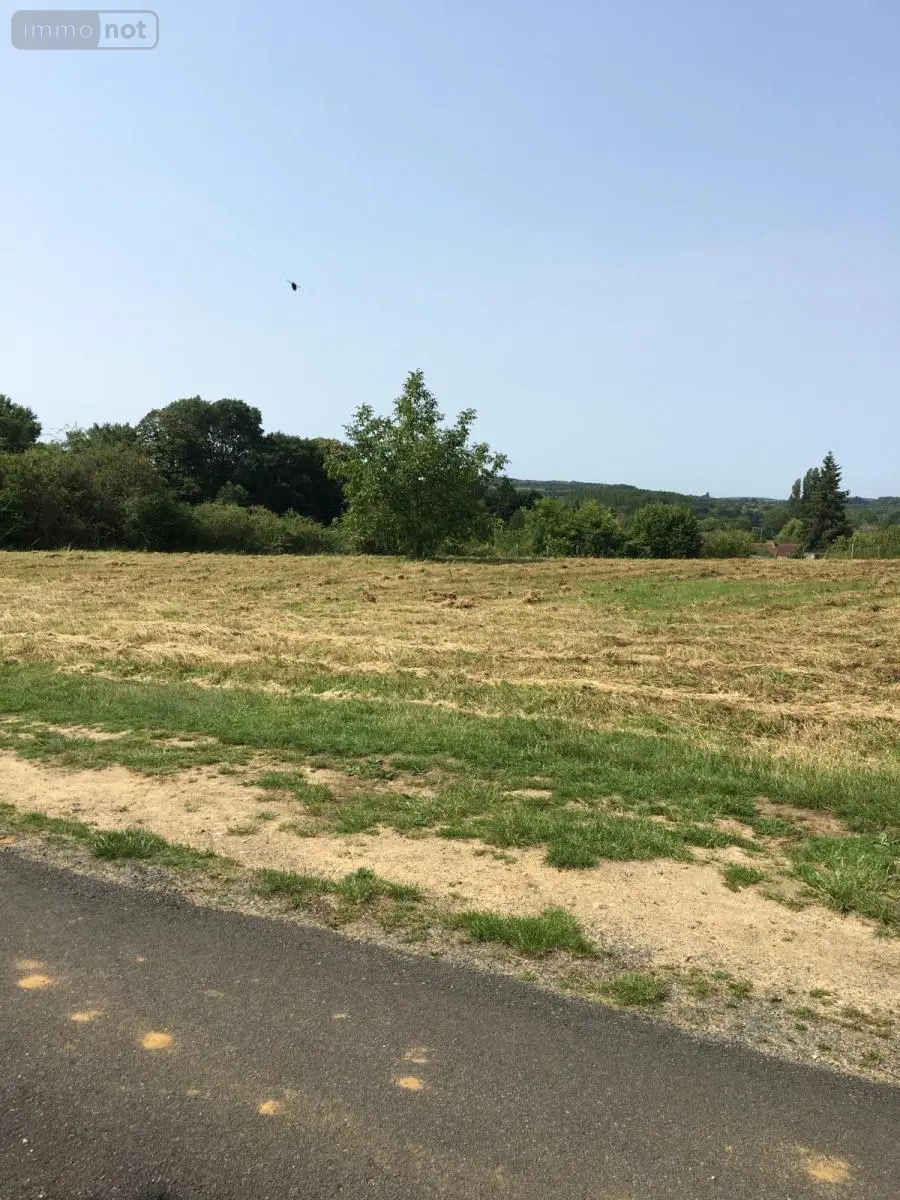Terrain a batir a vendre Lamnay 72320 Sarthe 72 37100 euros 72085-2094 003