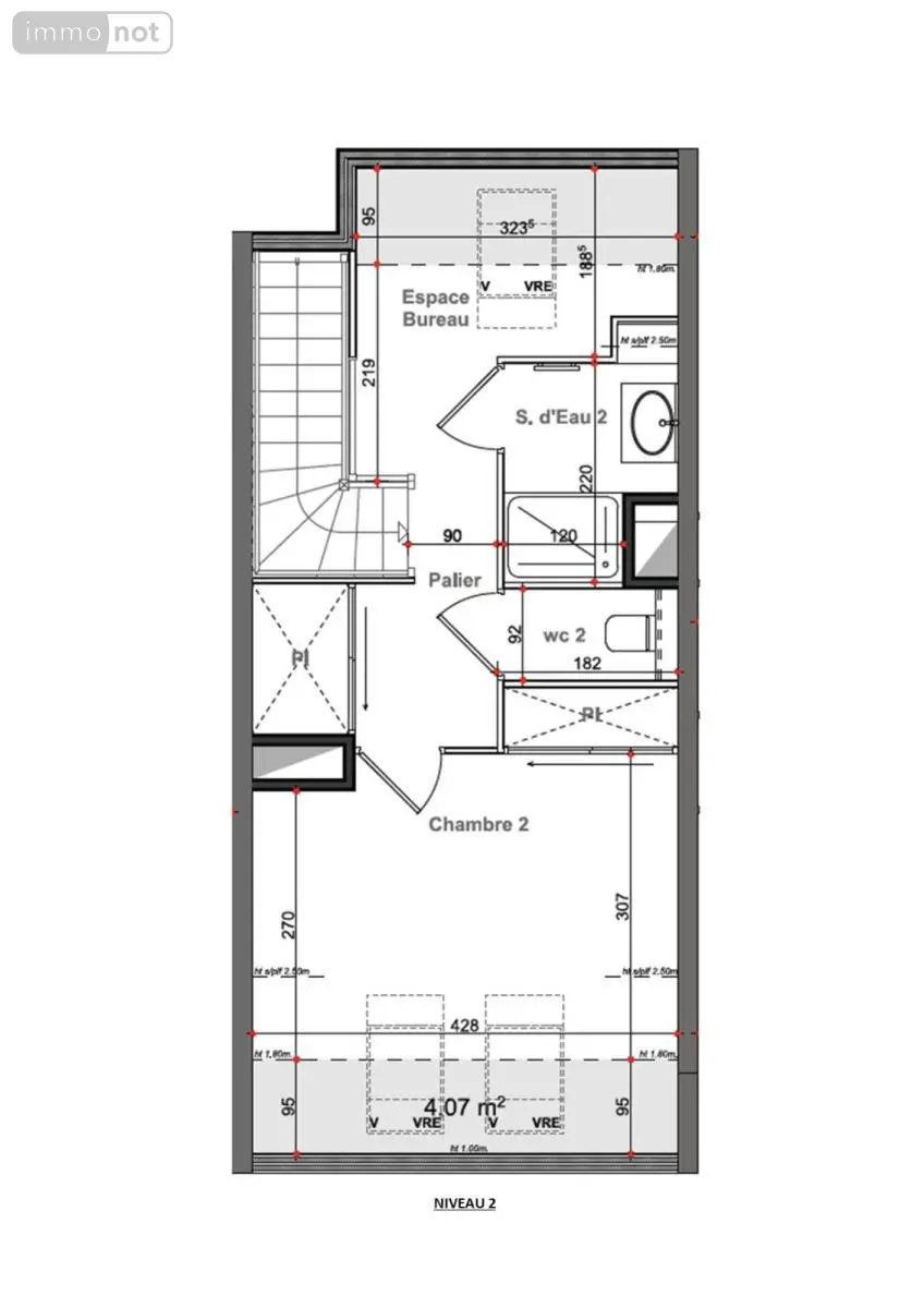 Appartement a vendre Pacé 35740 Ille-et-Vilaine 35 97 m2 3 pièces 484000 euros 35021-2067 009