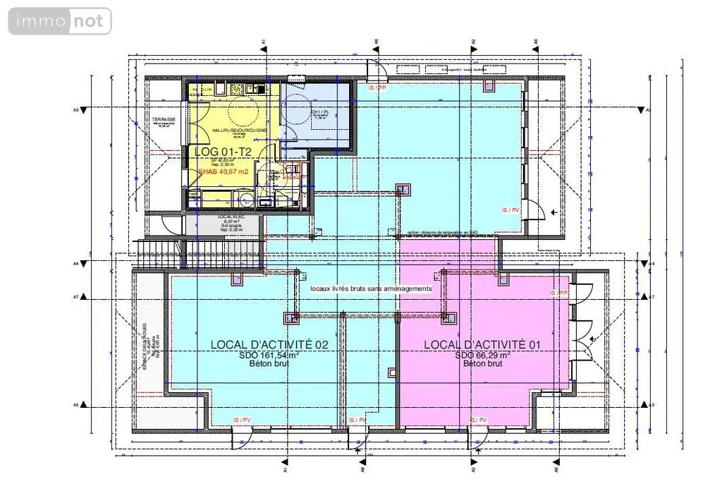 Location fonds et murs commerciaux Viriat 01440 Ain 01 227 m2 2070 euros 01083-L148 004