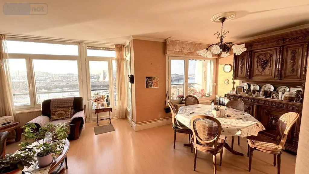 Appartement a vendre Boulogne-sur-Mer 62200 Pas-de-Calais 62 90 m2 5 pièces 209000 euros 62055-3957 002