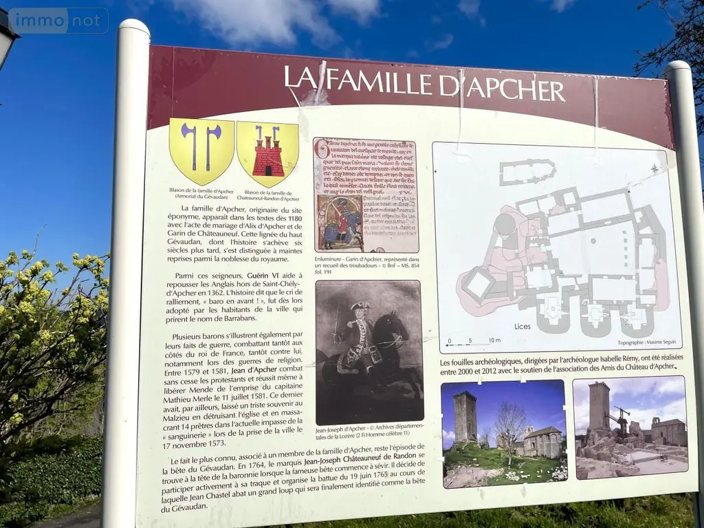 Maison a vendre Prunières 48200 Lozère 48 120 m2 9 pièces 220000 euros 48032-162 022