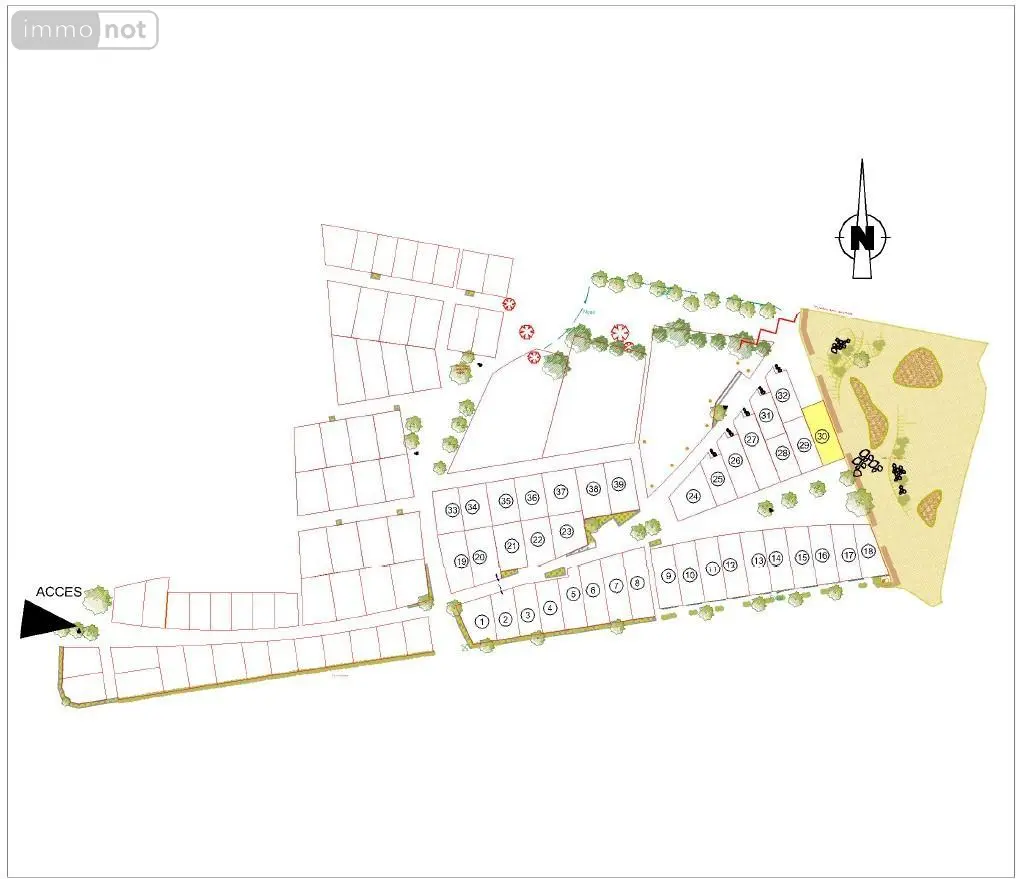 Terrain a batir a vendre Bruz 35170 Ille-et-Vilaine 35 136000 euros 35085-842 004