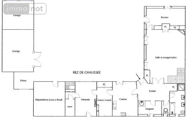 Maison a vendre Moncé-en-Saosnois 72260 Sarthe 72 189 m2 8 pièces 181900 euros 72126-3081 002