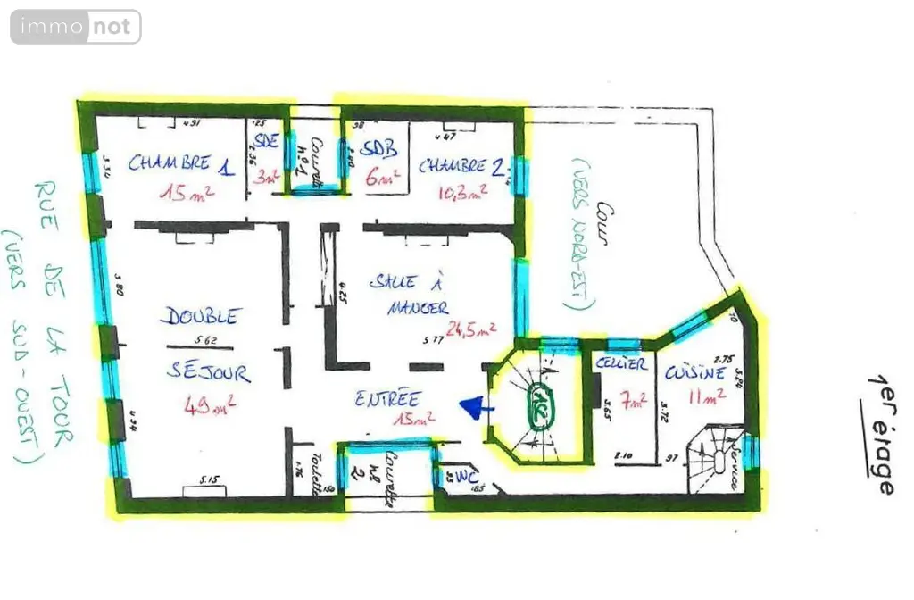 Appartement a vendre Paris 16e Arrondissement 75016 Paris 75 160 m2 5 pièces 1678900 euros 75022-911 019