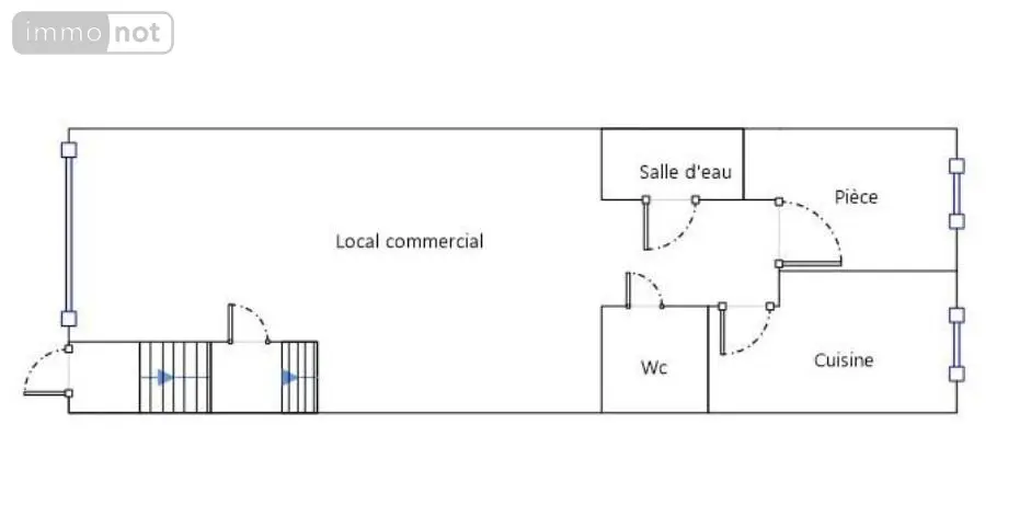Immeuble de rapport a vendre Dol-de-Bretagne 35120 Ille-et-Vilaine 35 91 m2 367400 euros 35130-3859 004