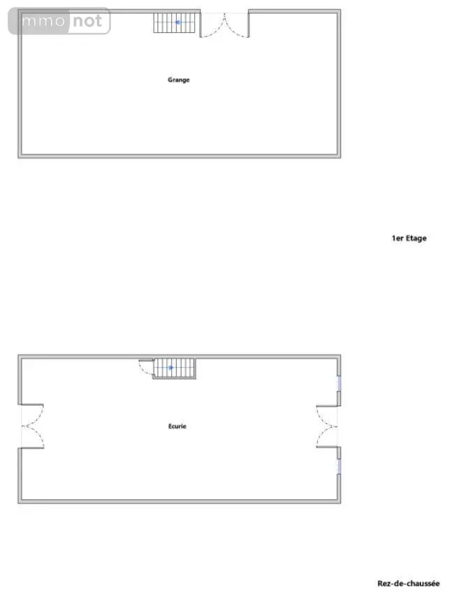 Maison a vendre Champagnac 15350 Cantal 15 594 m2 2 pièces 84800 euros 60T-15029 010