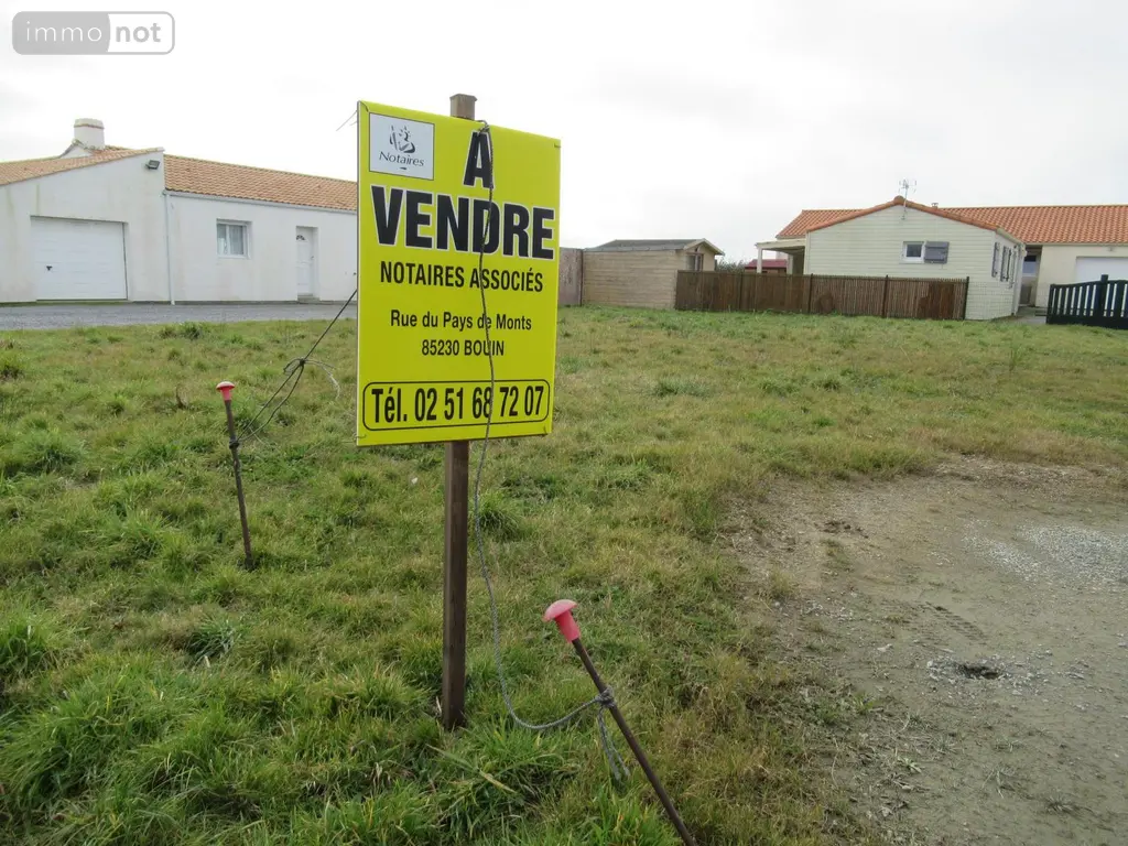 Terrain a batir a vendre Bouin 85230 Vendée 85 43000 euros 999/T/2302-85092 002