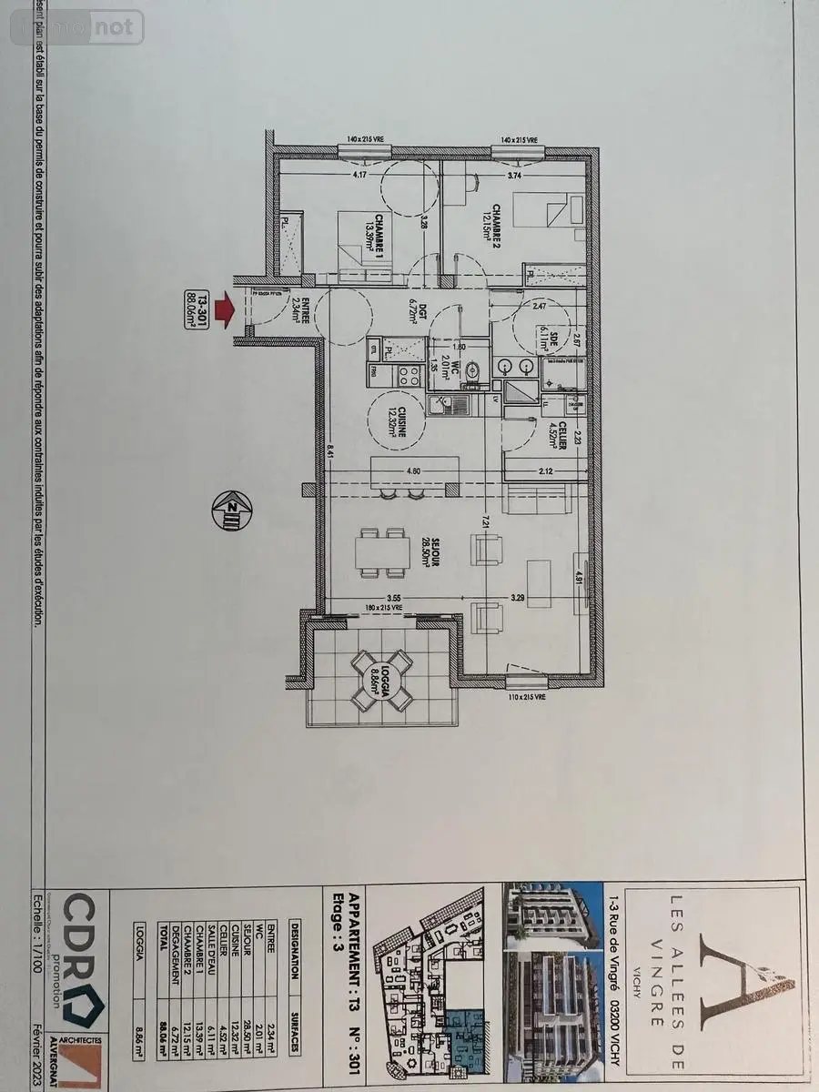 Maison a vendre Vichy 03200 Allier 03 0 euros 2025/923-03020 014
