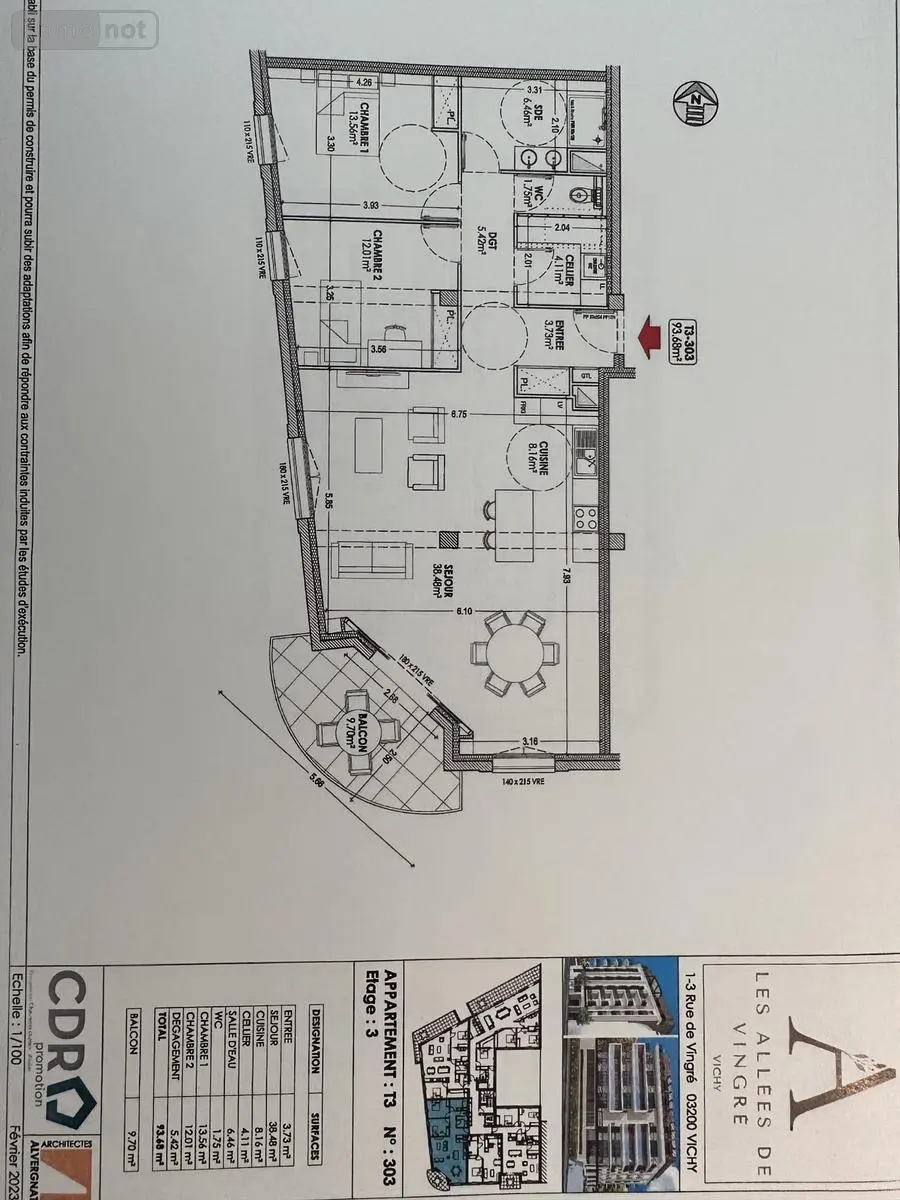 Maison a vendre Vichy 03200 Allier 03 0 euros 2025/923-03020 016