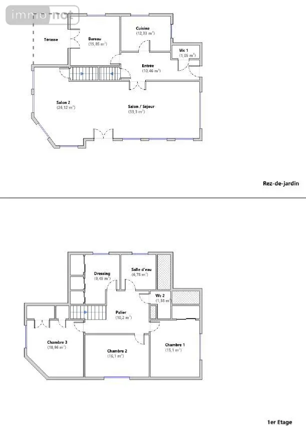 Maison a vendre Ydes 15210 Cantal 15 196 m2 6 pièces 371000 euros 93T-15029 013