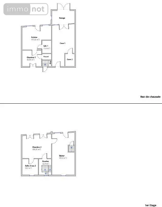 Maison a vendre Champagnac 15350 Cantal 15 97 m2 4 pièces 68900 euros 99T-15029 015