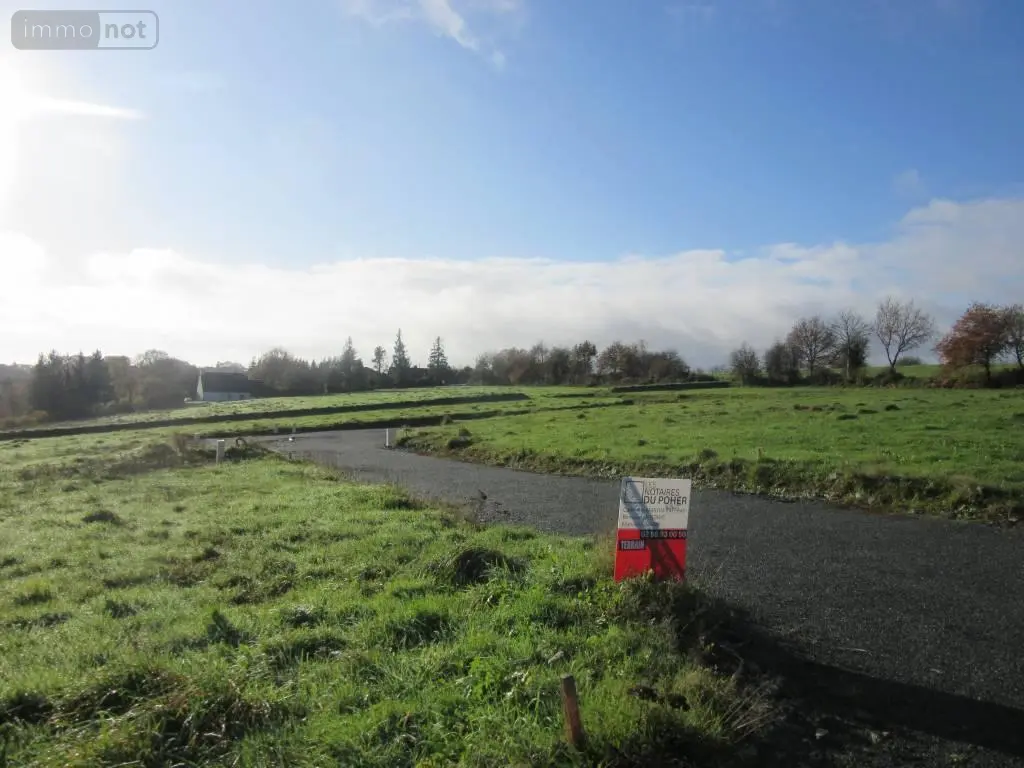 Terrain a batir a vendre Kergloff 29270 Finistère 29 6335 euros 29066-377681 003
